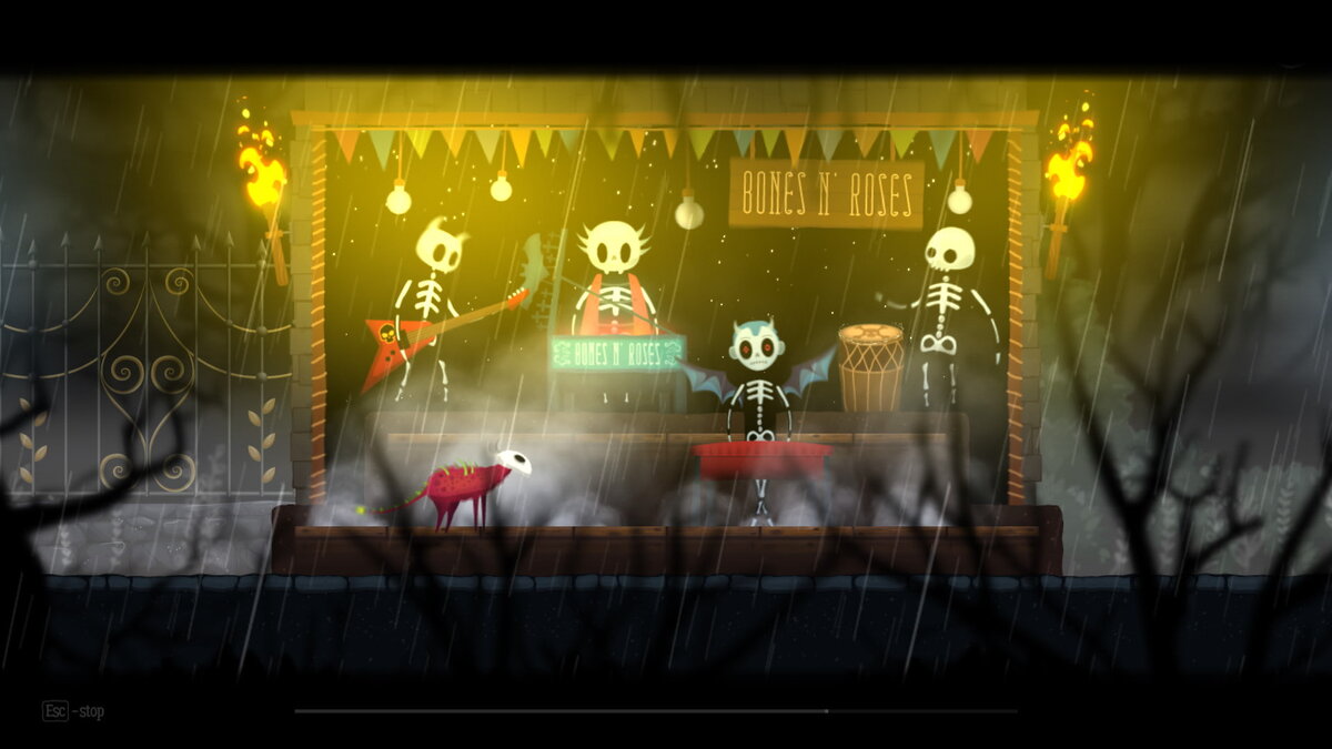 Будто концерт мертвецов