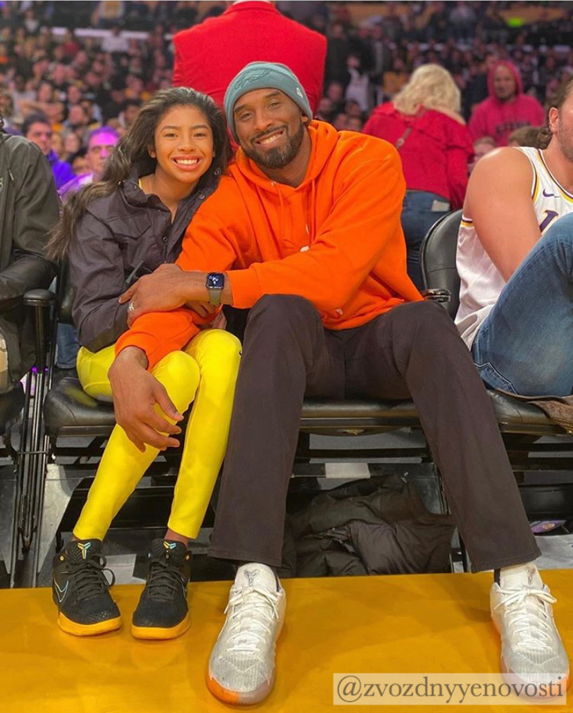 Джианна и Коби Брайант 