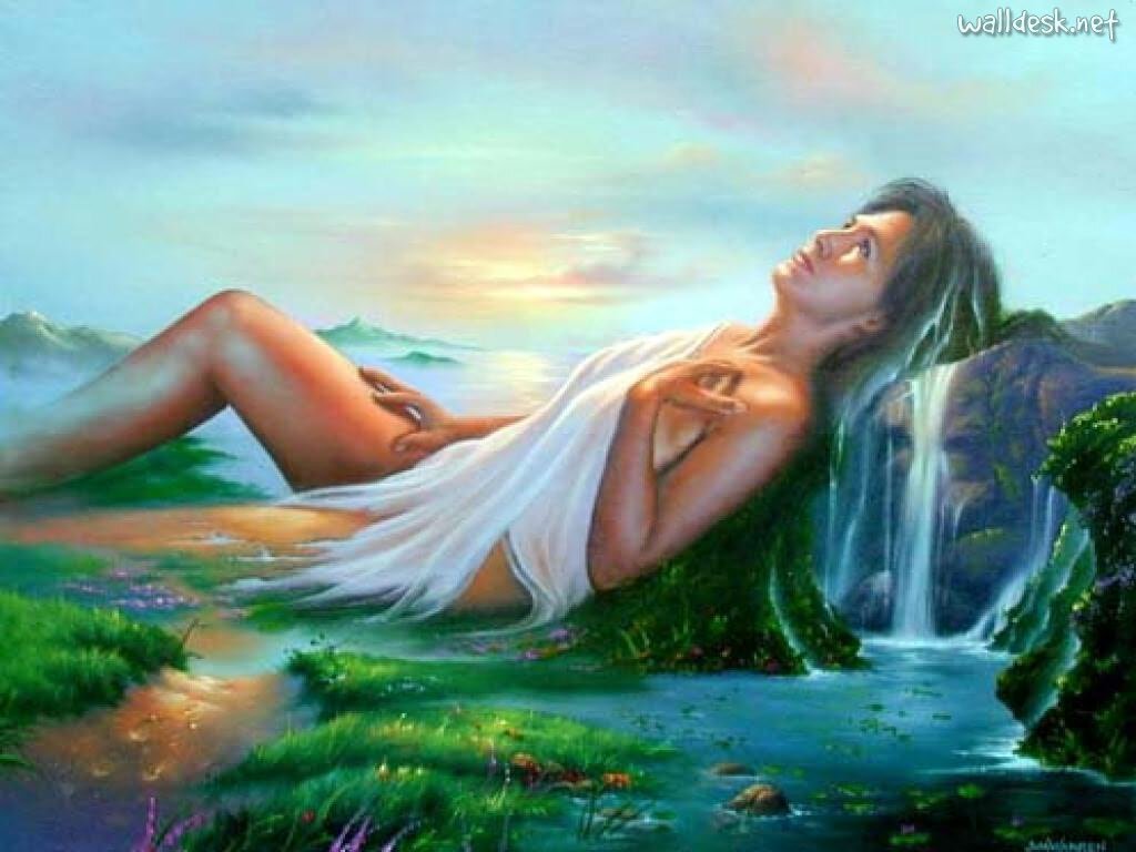 Джим Уоррен фото картины девушек