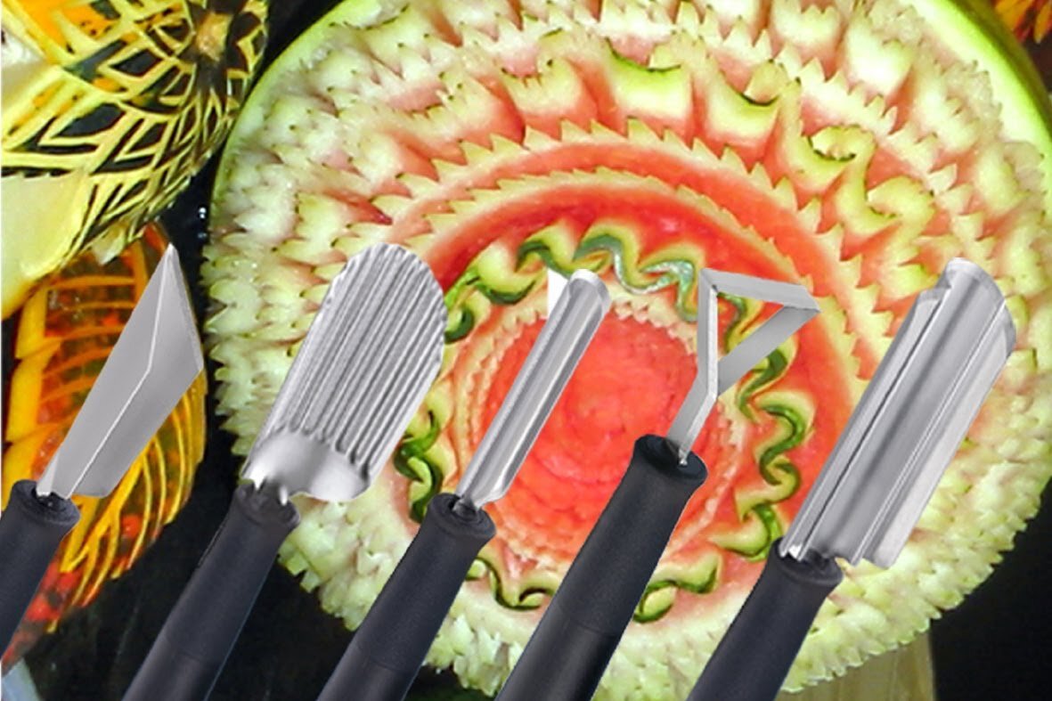 Некоторые ножи для фигурной нарезки