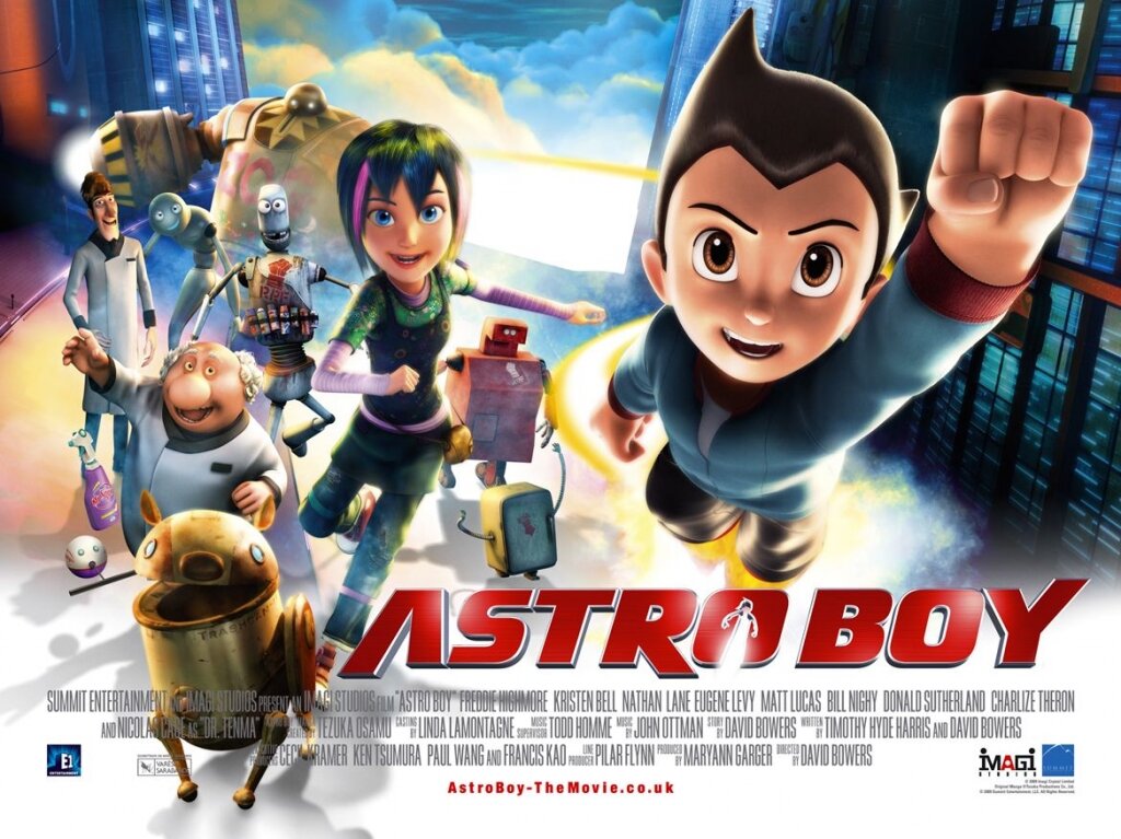  Астробой (англ. Astro Boy) — полнометражный компьютерный анимационный CGI-фильм режиссёра Дэвида Бауэрса, созданный по мотивам одноимённой популярной манги и аниме Осаму Тэдзуки.