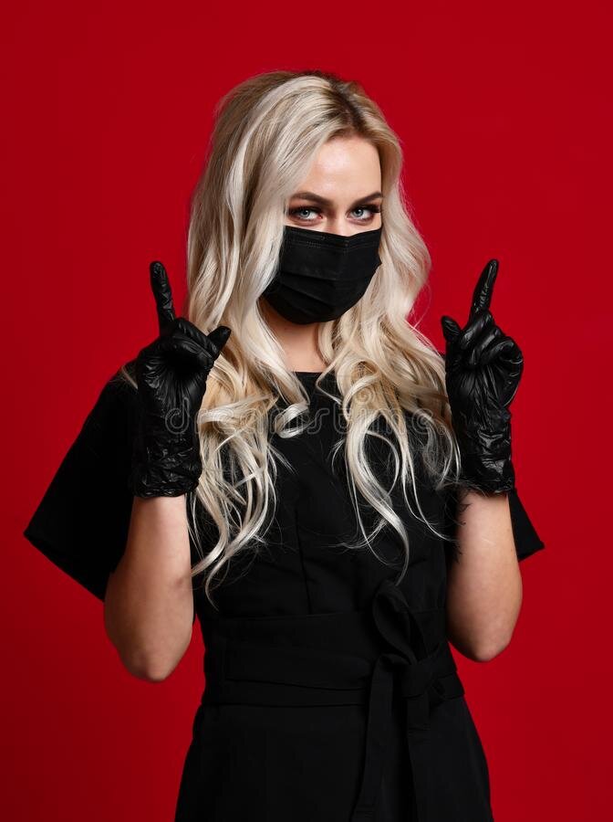 В маске можно чувствовать себя комфортно