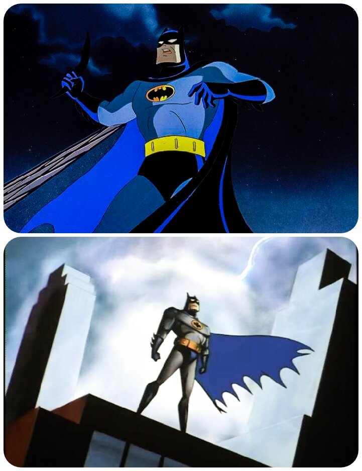 Бэтмен.  Первый серии Бэтмена нам показал продюссер и создатель Алан Бёрнетт в 1992 году.   Вышло в свет 4 сезона ( 85 серий в общей сложности).  Какая студия могла взяться за Бэтмена?