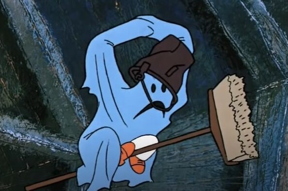 Привидение - дикое, но симпатичное!