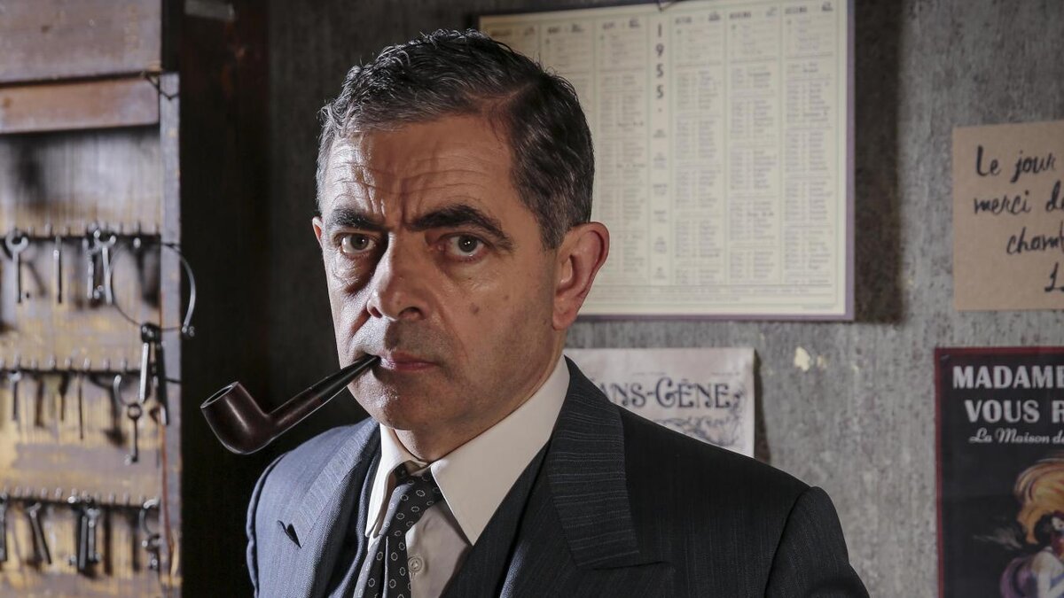 Роуэн Аткинсон в роли комиссара Мегрэ