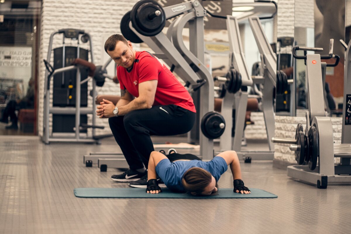 Тренер набрал массу - не поднять😁🤪