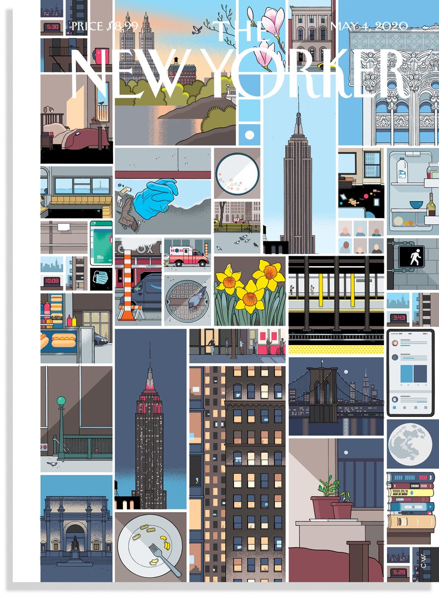 обложка, "Still Life" иллюстрация Chris Ware 