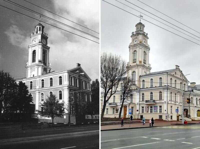 Улица Ленина. Ратуша. Фотограф Эдуард Трепачук