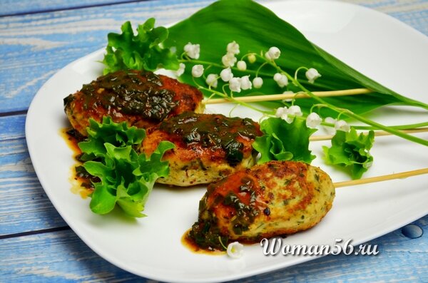   Люля-кебаб из курицы