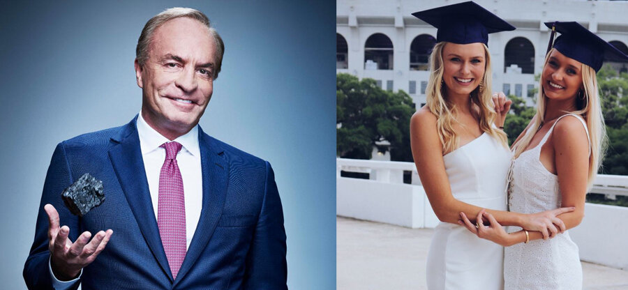 Углепромышленник, миллионер и филантроп Крис Клайн и его дочь Кэмерон с подругой. Всех троих больше нет 