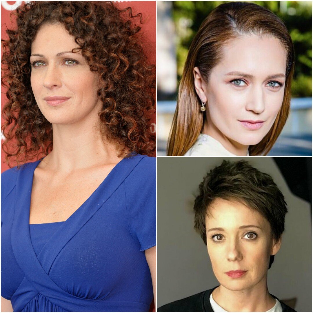 Слева - Ксения Раппопорт, снизу - Чулпан Хаматова, сверху - Виктория Исакова.