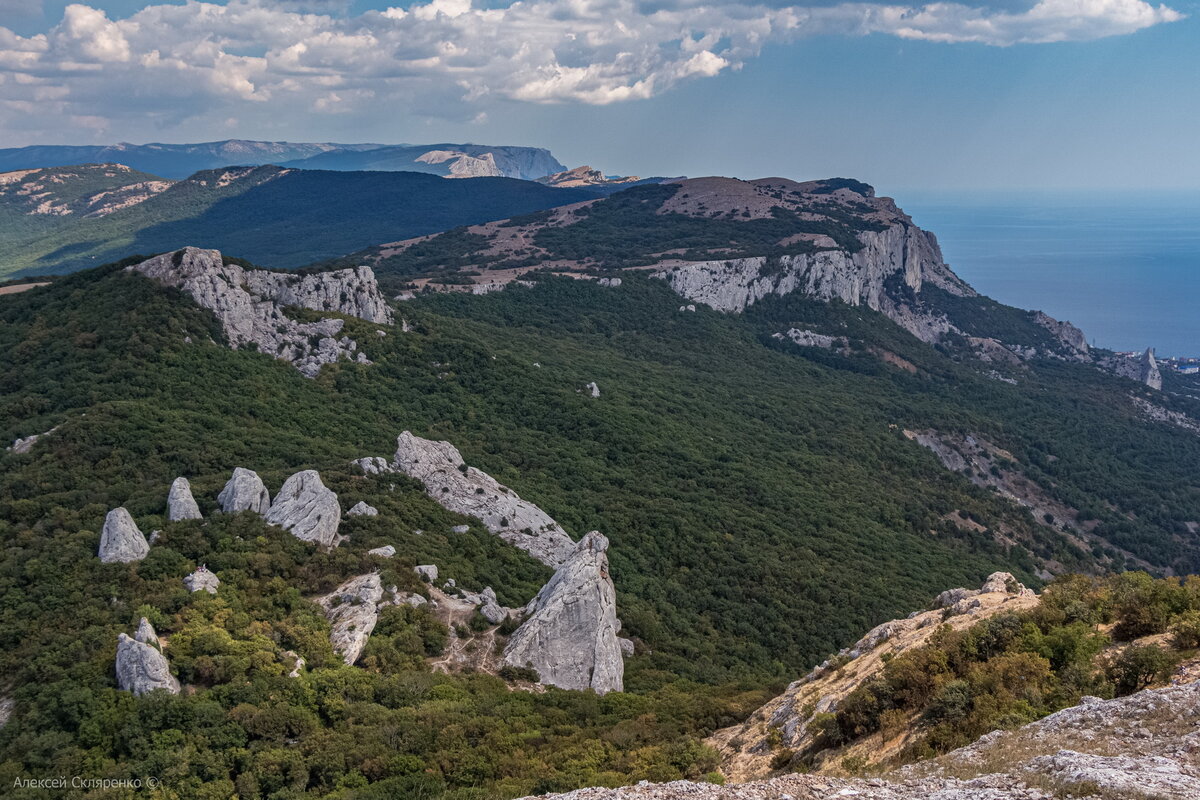 по горам крыма