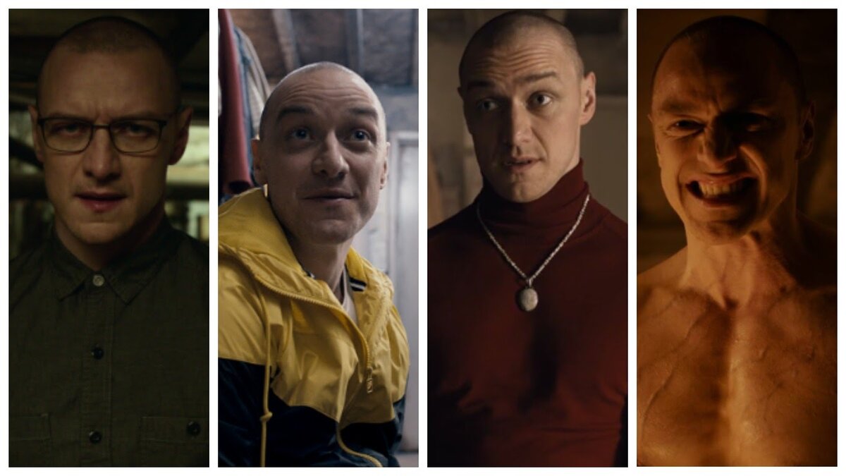 Джеймс МакЭвой в фильме “Сплит”