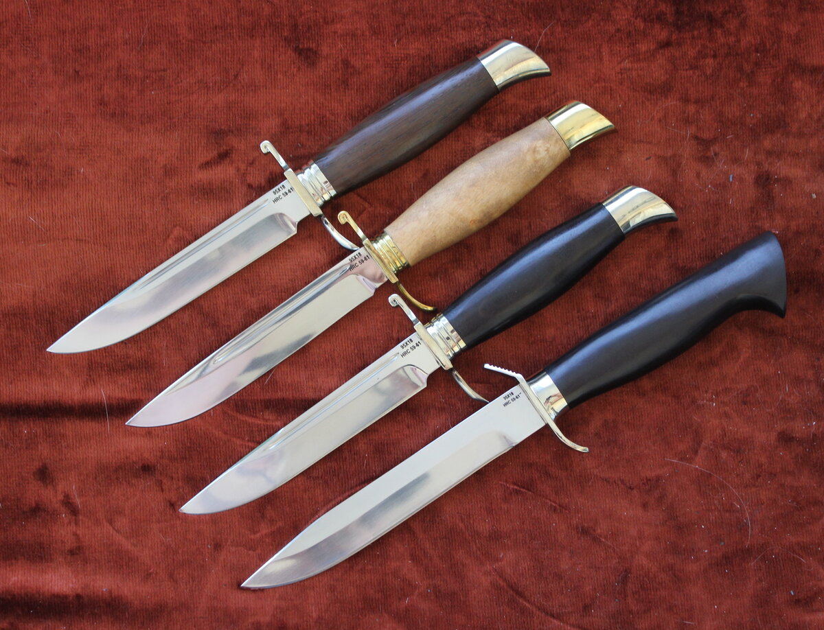 Общее фото ножей.