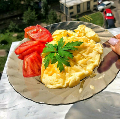 Омлет в пакете Отличный вариант для завтрака