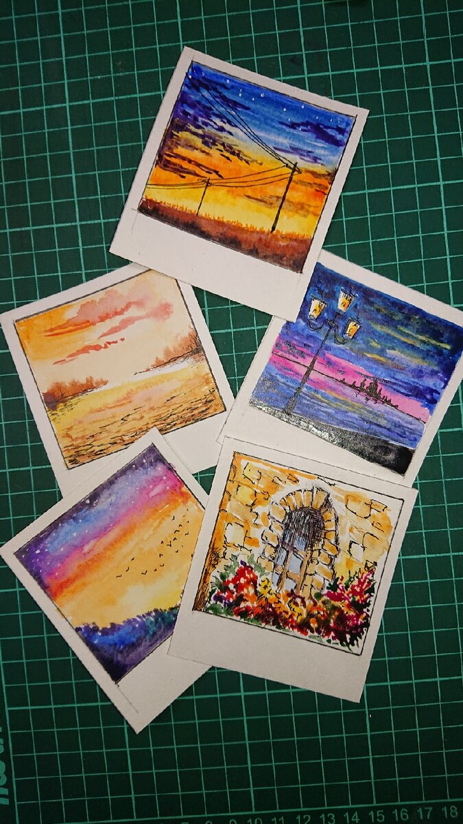 Работы с курса Алексея Никулина.