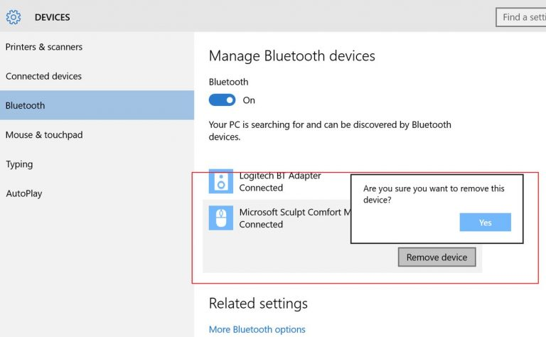 Почему не видит bluetooth