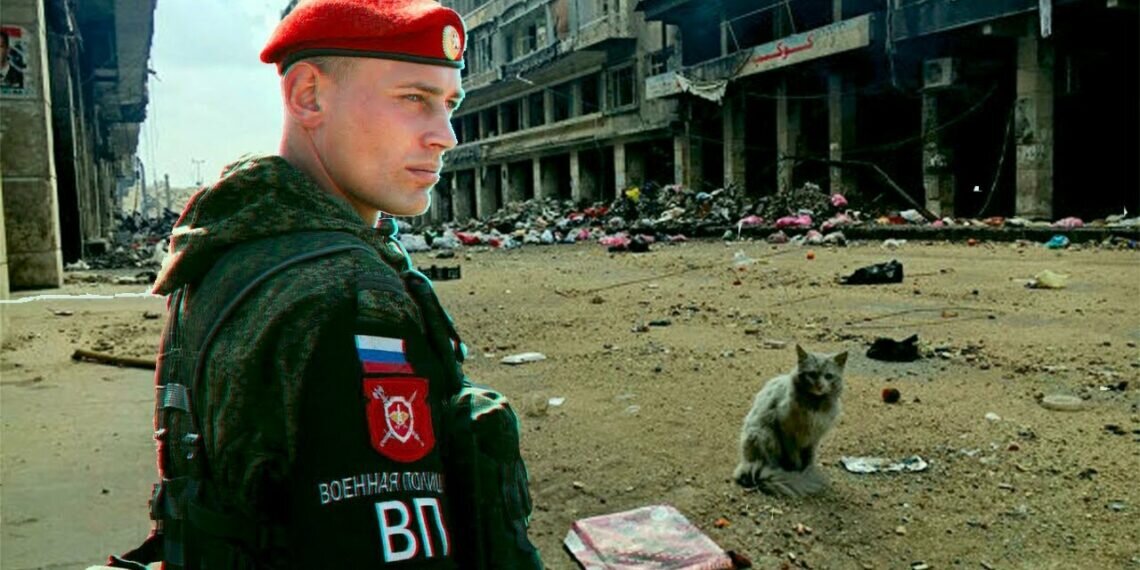 Российская военная полиция на территории Сирии.