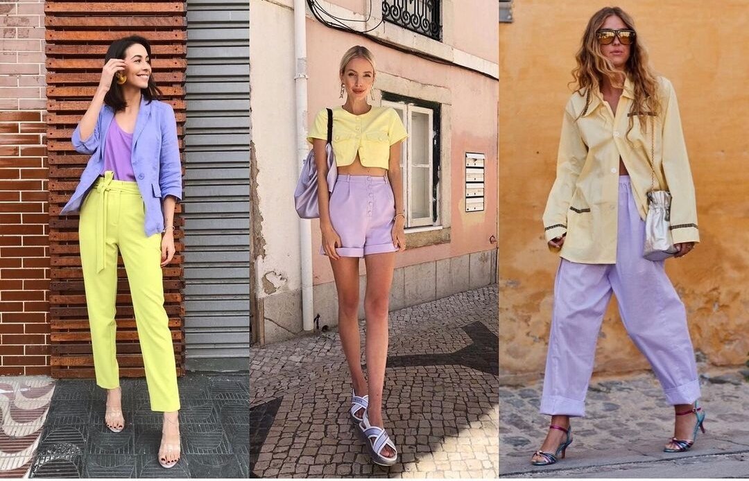 6 неожиданных модных сочетаний цветов, которые покорили нас