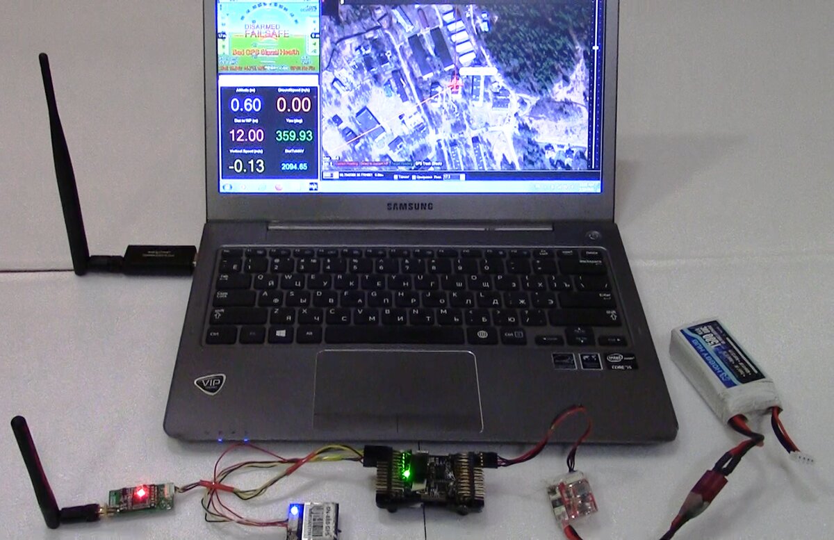 Настройка APM Pro с помощью Mission Planner