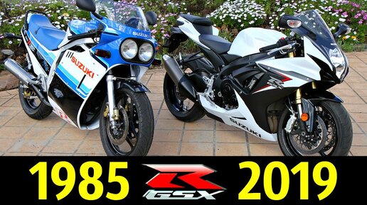 😈 Suzuki Gsx-r 750 - Все Модели по Годам ✊!