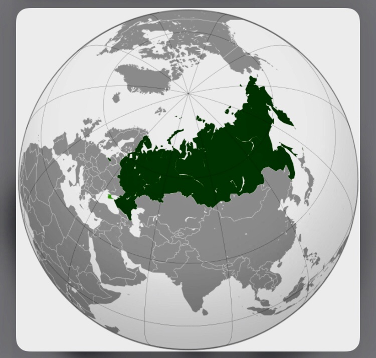 СССР на глобусе