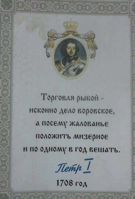 Это скорее всего фейк, но думаю царь Петр согласился бы. Фото из открытых источников "Яндекс картинки"