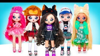 Распаковка 5 гламурных кукол из серии TEENS с крутыми нарядами