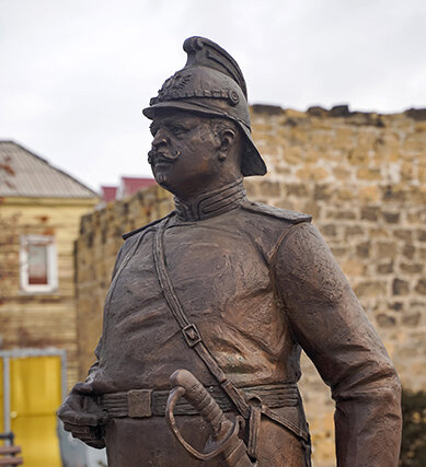 Памятник Домишкевичу в Иркутске. Фото Бориса Слепнева