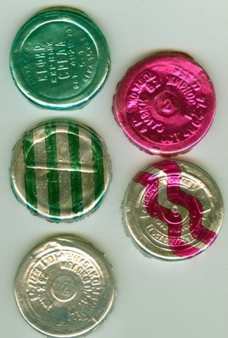 Цвет крышки определял продукт