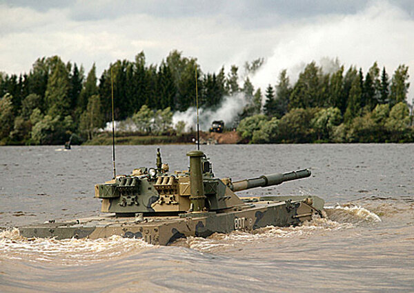САУ 2С25 "Спрут-СД". Фото © Минобороны РФ