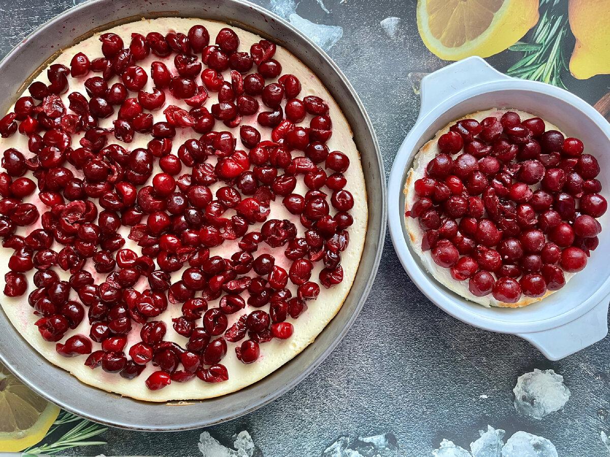 Вкусный диетический а-ля чизкейк с вишней. Моя семья его обожает | ХУДЕЕМ  ВКУСНО! | Дзен