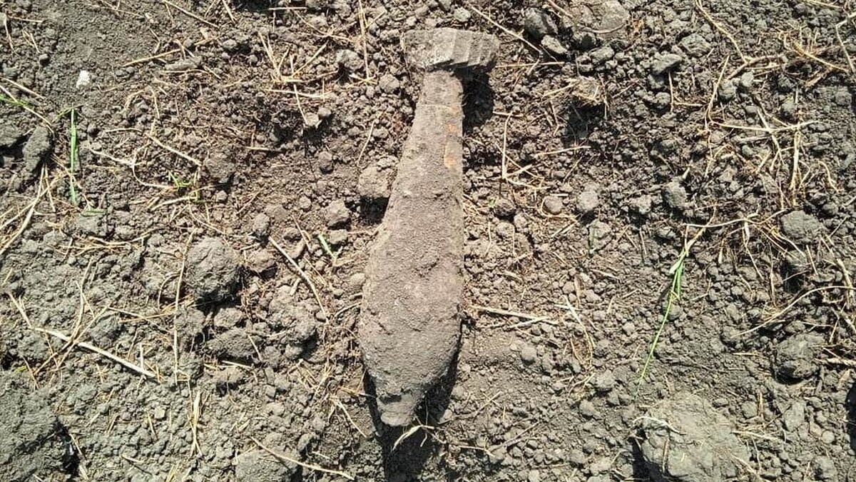    В Курской области нашли 81-миллиметровую мину венгерского производства