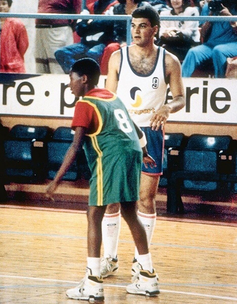 Kobe at age 12 playing vs grown men of Italy