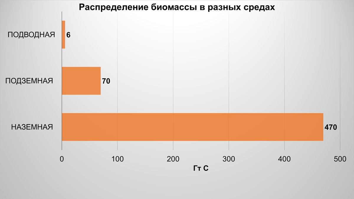 Биомасса Земли, инфографика | Археология, история, генетика | Дзен