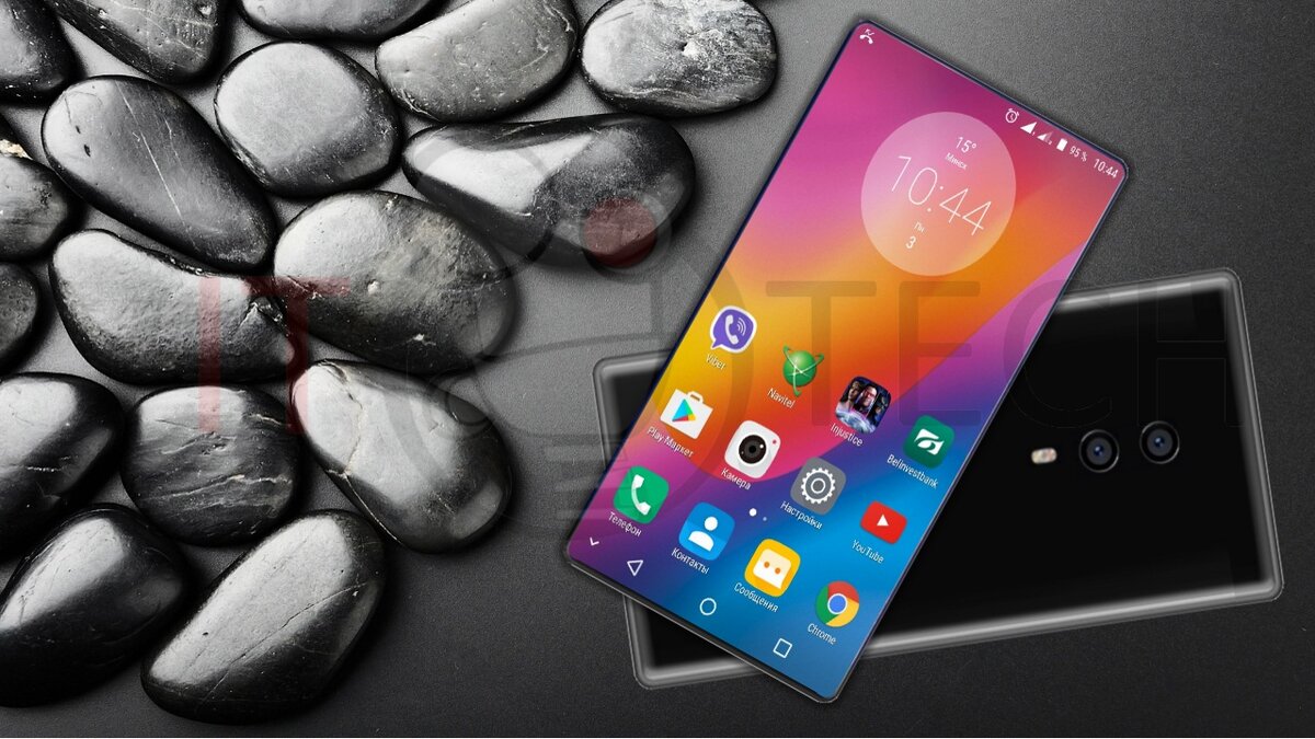 Смартфон с большим экраном и батареей. Doogee Mix 4. Безрамочные смартфоны 2022. 4mix. Микс 4/1.