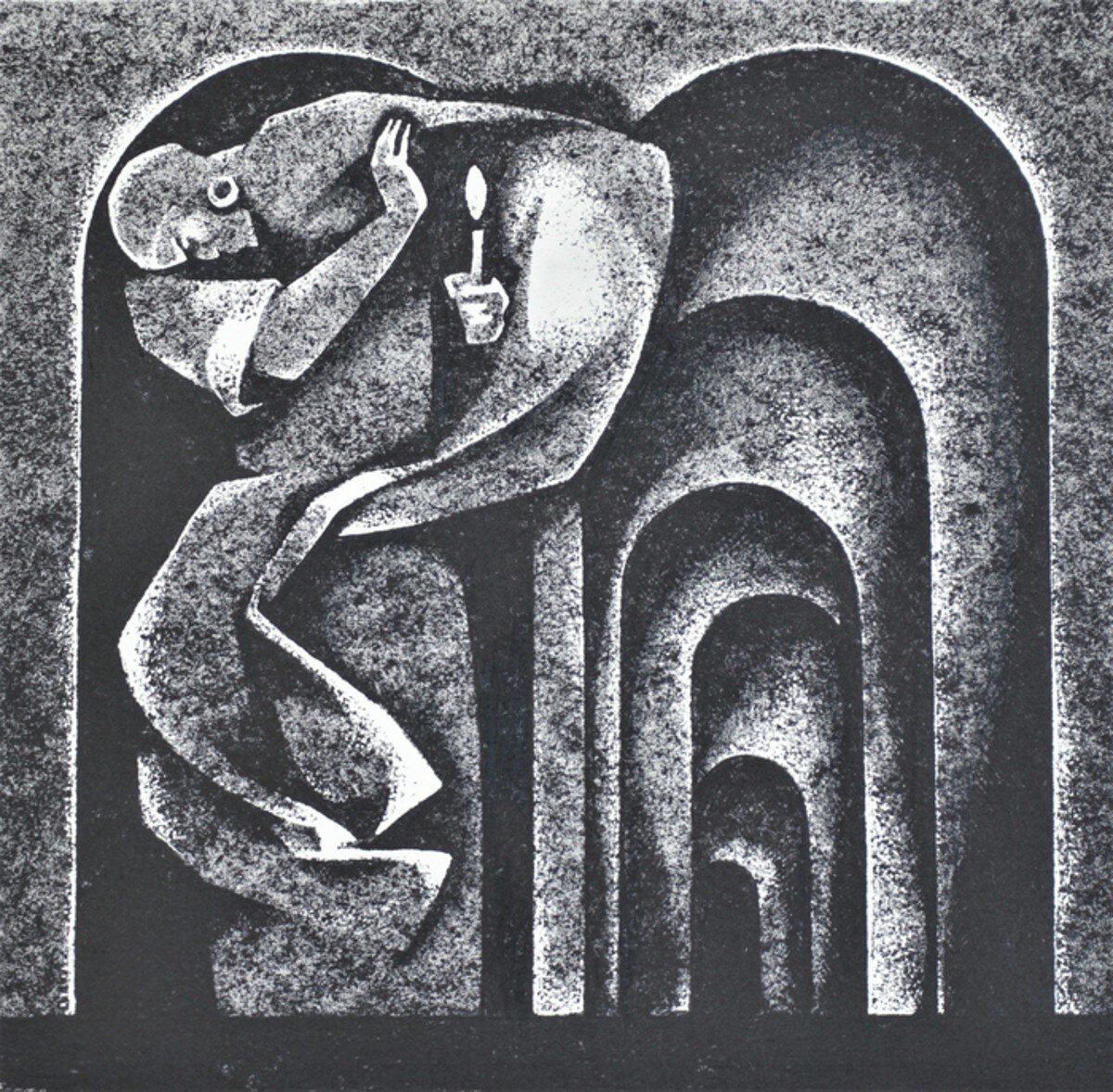 Иллюстрация к трагедии Шекспира «Отелло. Венецианский мавр», 1966 год