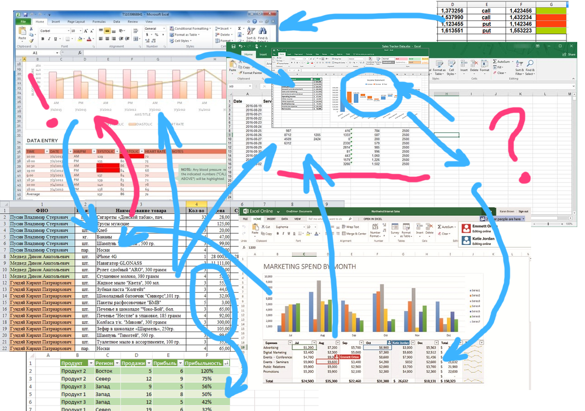 Excel это просто, говорили они....