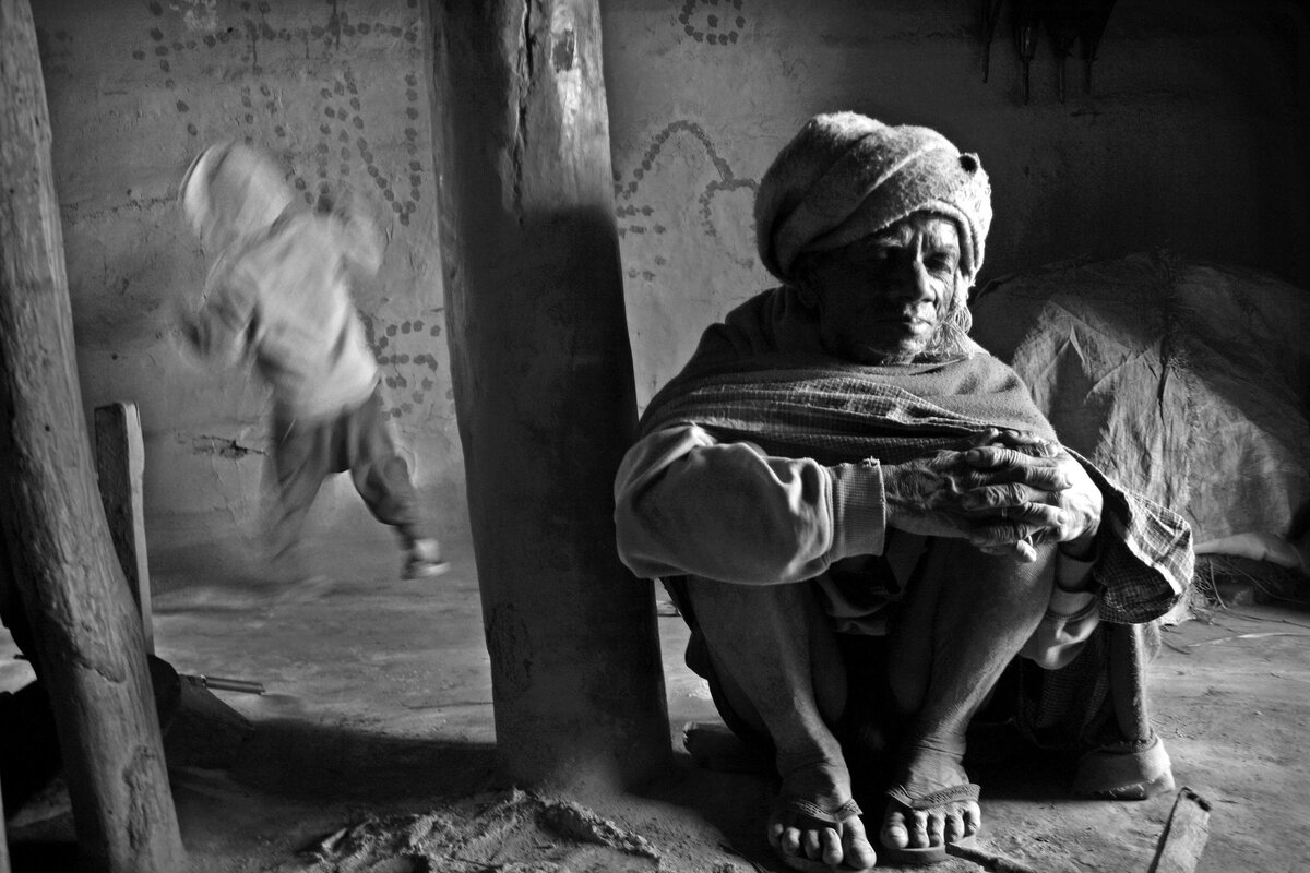 Джага Майджи, безземельный житель деревни Багайя. 