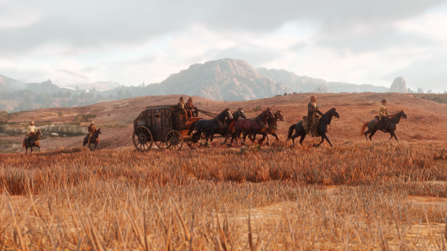 Перемещения по миру RDR 2