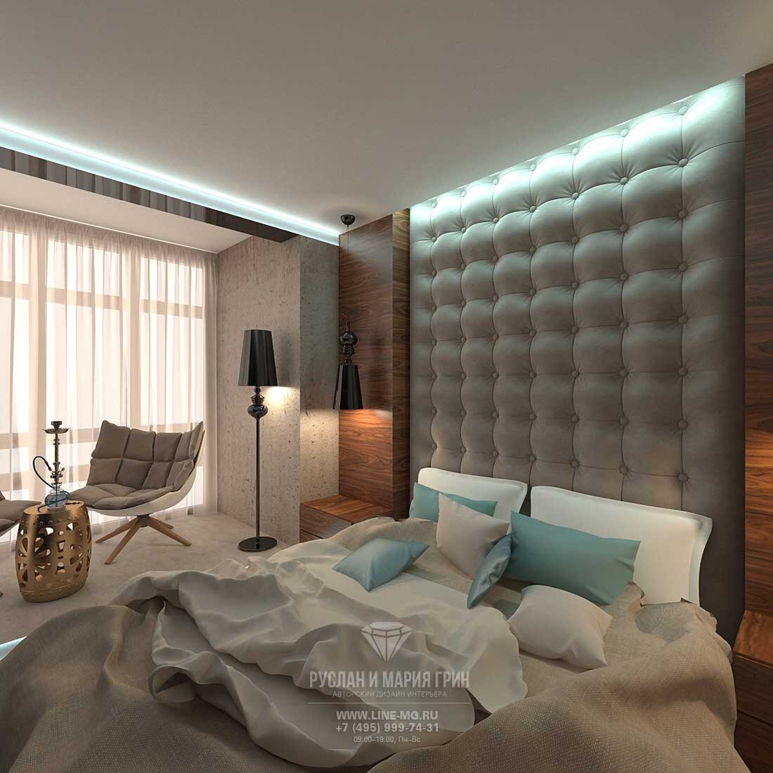 Современный интерьер с элементами лофта