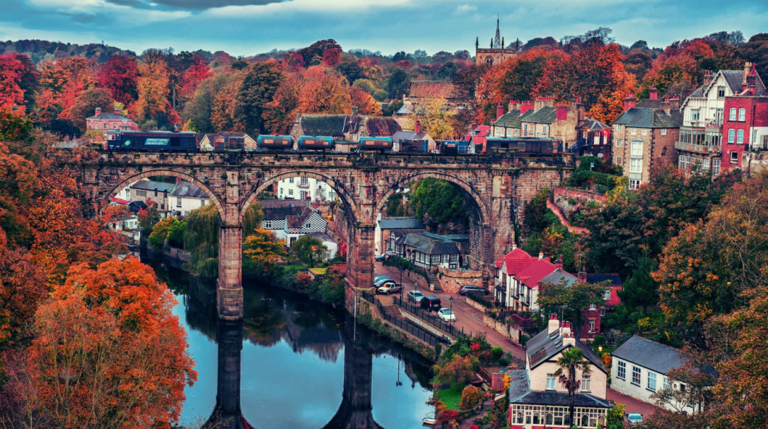Рисунок 1. Типичная Англия, небольшой городок на юго-востоке