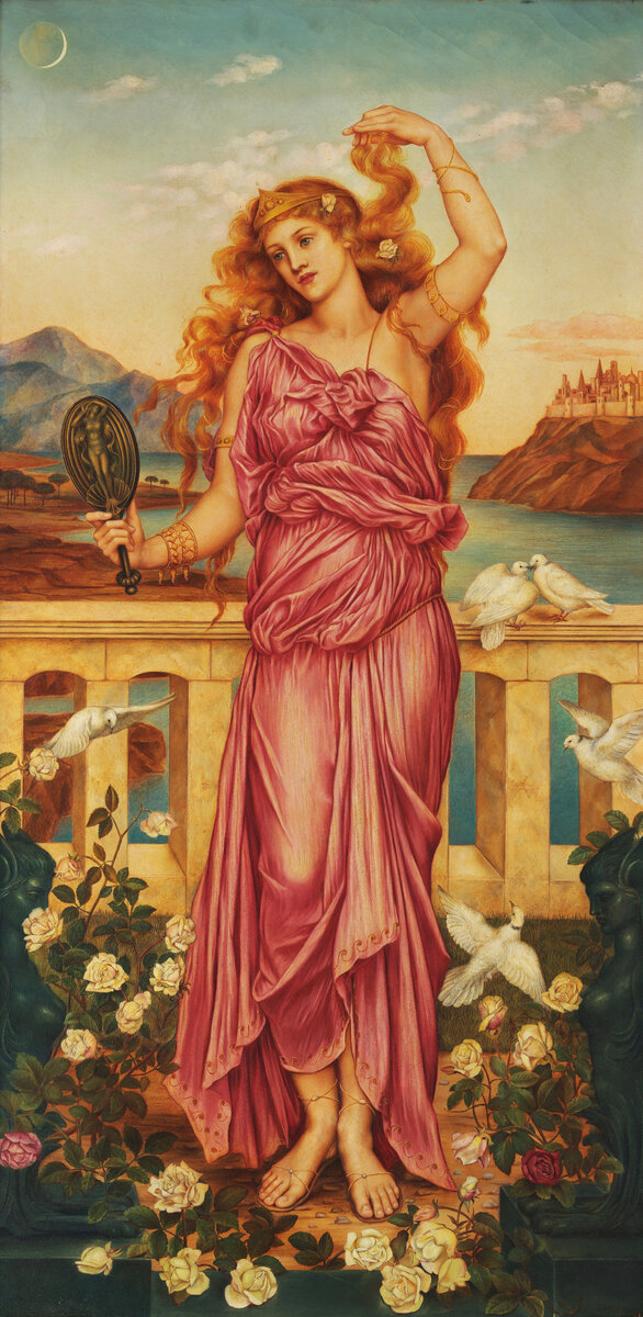 Елена Троянская. Эвелин Де Морган 1898 г.