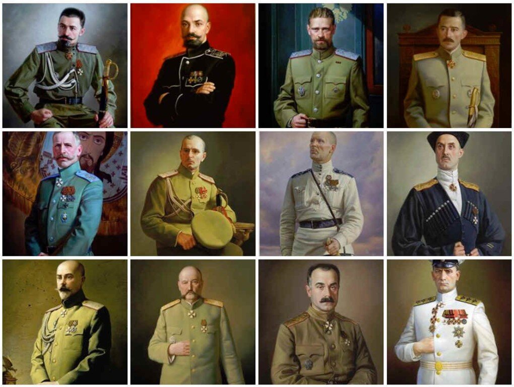 Генералы белой армии фото