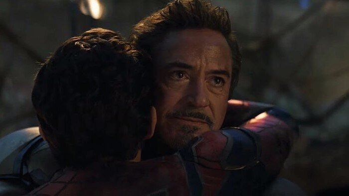 Кадр из фильма: "Мстители: Финал". #marvel #ironman