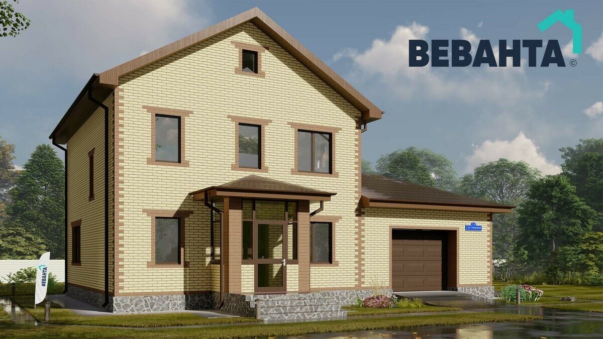 Главный фасад. Источник изображения: канал Яндекс Дзен СК Веванта, г. Тюмень.