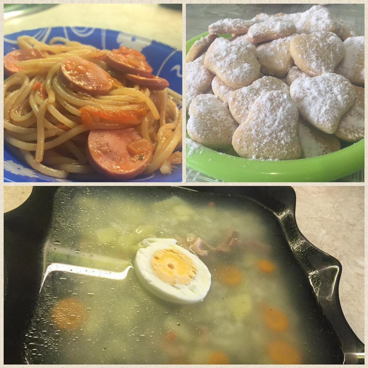 суп куриный с рисом и яйцом