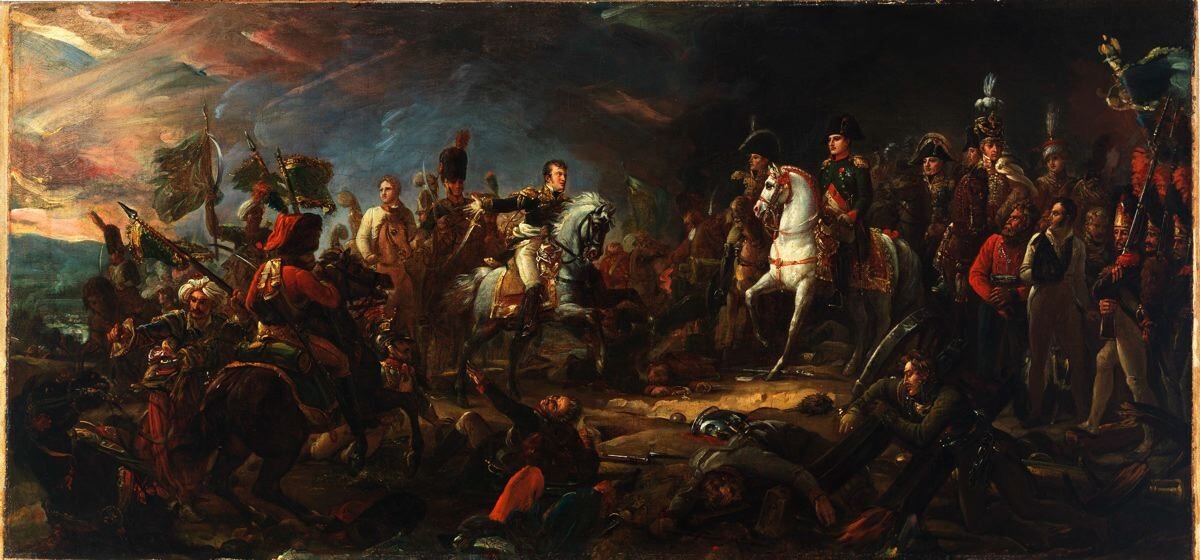 Наполеон под аустерлицем. Аустерлицкое сражение 1805. Битва при Аустерлице (1805 г.). Битва под Аустерлицем 1805. Наполеон битва при Аустерлице.