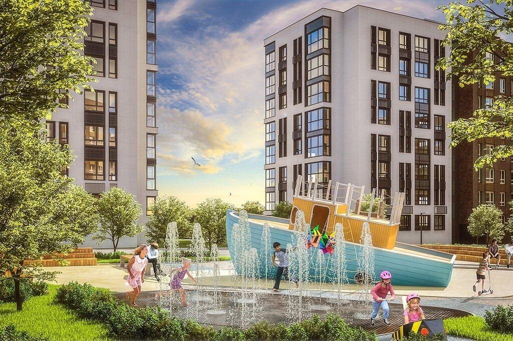 Детская площадка в миниполисах