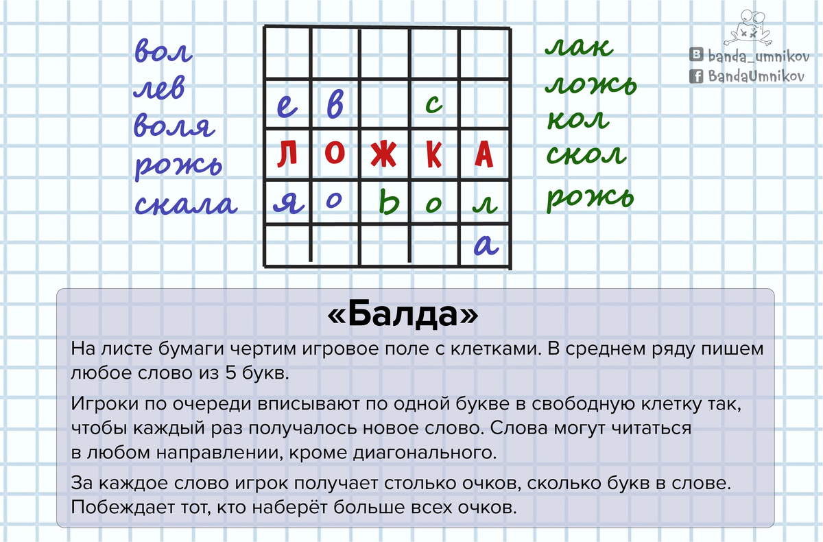 Игра Балда. Игра Балда правила. Игра Балда на бумаге. Баллы в игре.